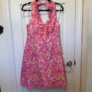 Lilly Pulitzer Lanvin Halter Dress